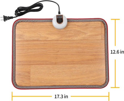 Livtribe Heated Floor Mat for Foot, Carbon Crystal Heated Foot Warmer