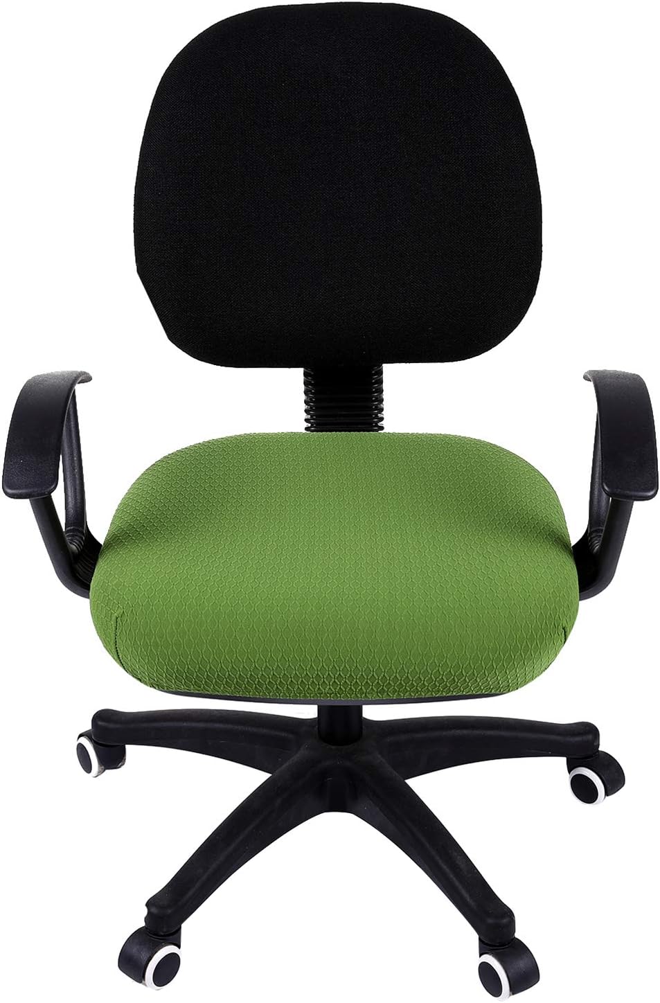 Smiry Office Computer Chair Armrest Covers, 2PCs Anti-dust Arm Rest Pad | Removable Washable Desk Chair Arm Pad Covers, Grey