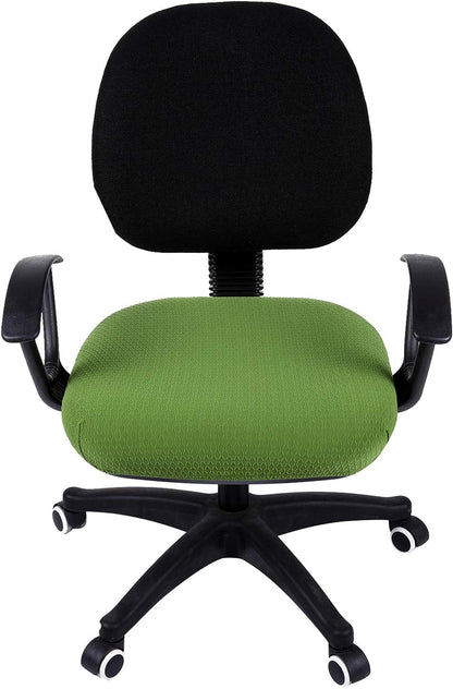 Smiry Office Computer Chair Armrest Covers, 2PCs Anti-dust Arm Rest Pad | Removable Washable Desk Chair Arm Pad Covers, Grey