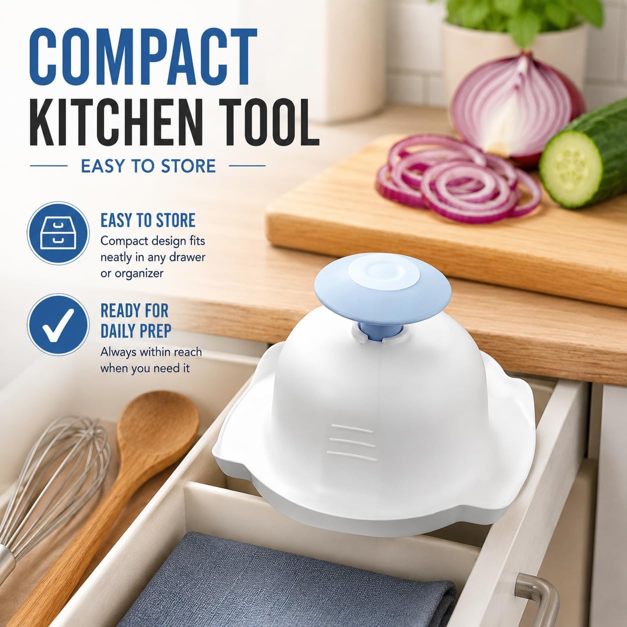 Onion Slicer Holder, Cut Resistant Finger Guard for Slicer and Vegetable Grater, Universal Protector Anti Cut Holder for Kitchen Tools, Graters and Food Prep Accessories