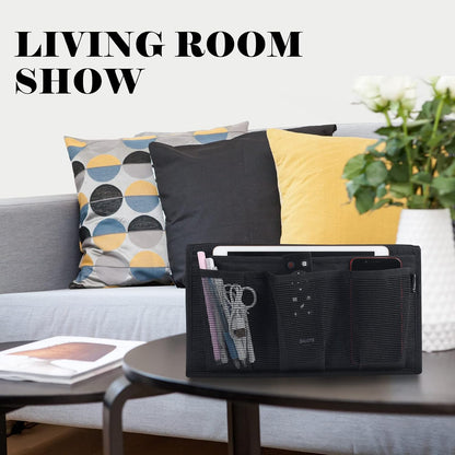 Gloppie Bedside Caddy with Pockets - Table Nightstand & Loft-Bed Organizer - Desk Storage & Hanging Organizer for Dorm
