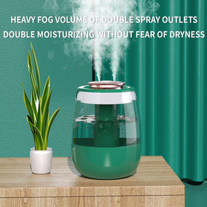 Humidifier for Bedroom,1.8L Cool Mist Humidifier with Night Light, Humidifiers for Home and Plants Baby Room with 20dB Quiet,Waterless Auto-Off
