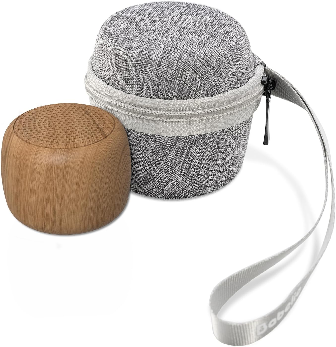 Babelio White Noise Sound Machine for Adults Kids Baby, Mini, 15 Non-looping Sounds, Timer, Memory Function, Easy to Pocket and Travel White