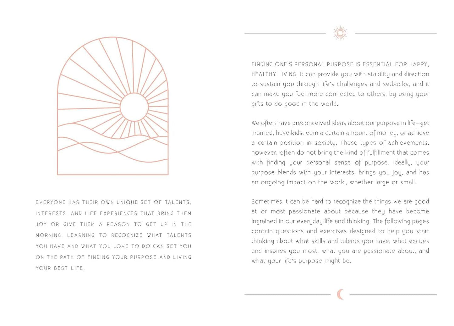 Purpose: A Day and Night Reflection Journal (Inner World)