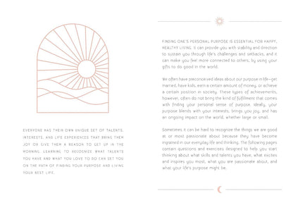 Purpose: A Day and Night Reflection Journal (Inner World)