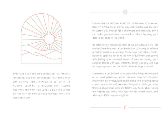 Purpose: A Day and Night Reflection Journal (Inner World)