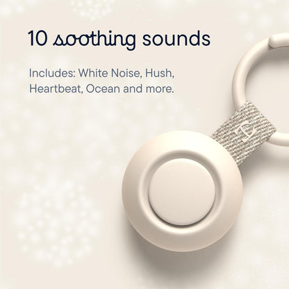 Hatch Go Portable Sound Machine & Sleep Soother for Babies & Kids (Putty)