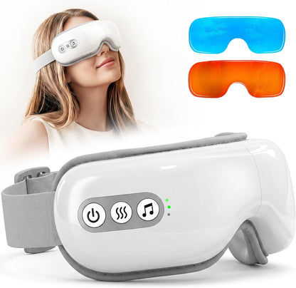 Eye Massager with Heat & Cooling, Cordless Relax Gift