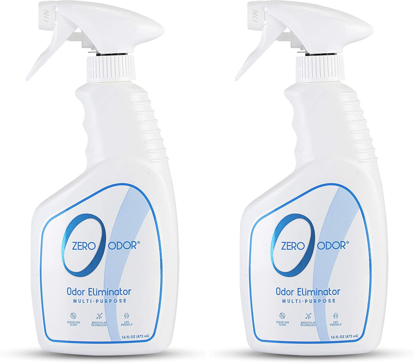 Zero Odor Multi-Purpose Odor Eliminator, Fabric & Room Deodorizer, 16 oz | Odor Eliminator Spray for Closet, Bathroom, Basement, Trash & Upholstery, Air and Surface use