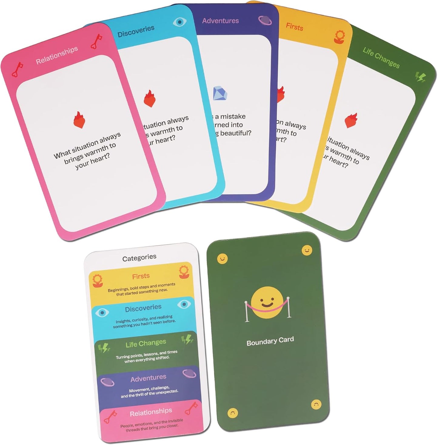 Headway Story Cards Game - Conversation Cards for Friends - Fun Games for Adults - Question Card Game for Storytelling and Deeper Conversation - Card Game for Game Night with Friends
