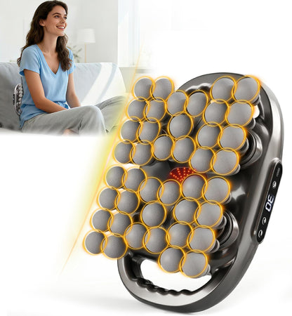 42Head Massage Gun Pain Relief Deep Tissue,Percussion Back Massager | 9 Modes & 9 Intensities, red light therapy, heat back massager, quite, muslce massager, for Back Neck Shoulder Legs