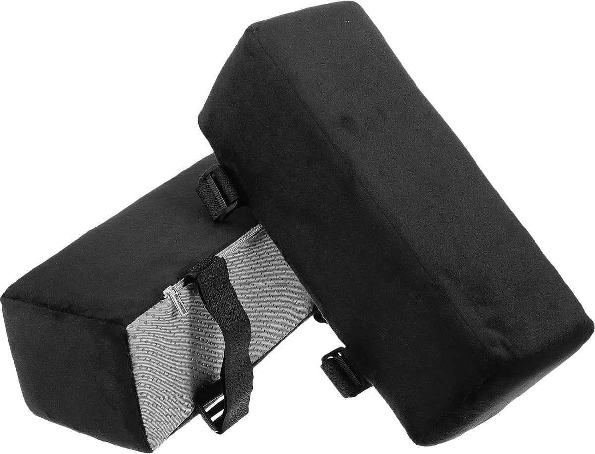 Chair Armrest Cushion Pair Ergonomic Arm Rest Pads for Office and Gaming Chairs Soft Elbow Support Comfortable Arm Booster Covers 10.62X4.13X3.93 Inch