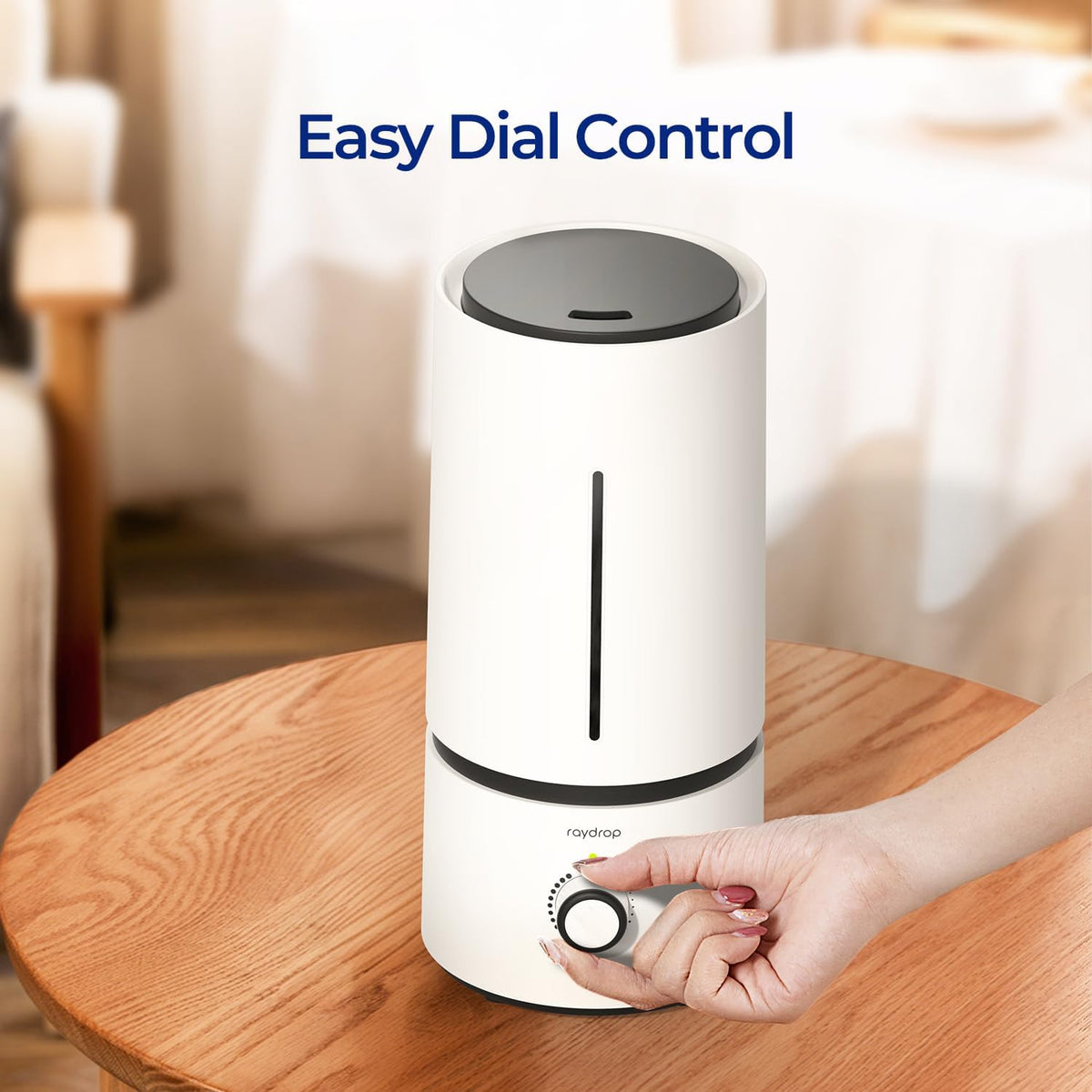 raydrop 1.7L Cool Mist Humidifier for Bedroom Nightstand