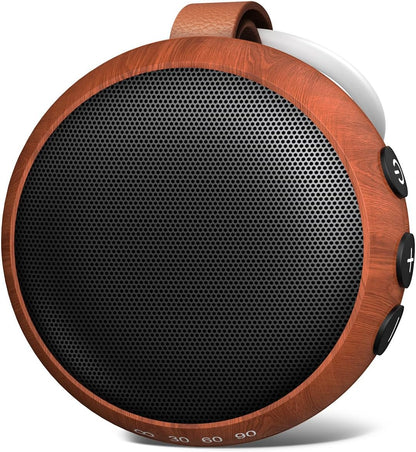 Portable Sound Machine Baby White Noise Machine Travel Noise Machine with 30 Soothing Sounds for Newborn Kids Adults Battery Sleep Brown Noise Masker 4 Timers Memory Function for Travel Home Office