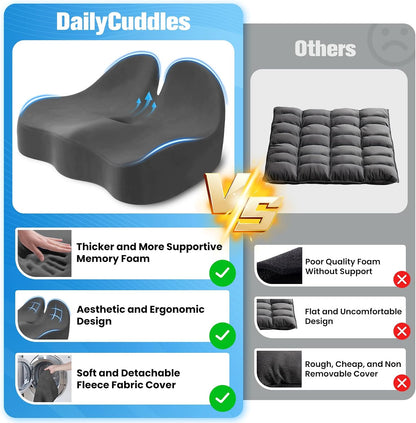Seat Cushion, Chair Cushions, Memory Foam Office Chair Cushion