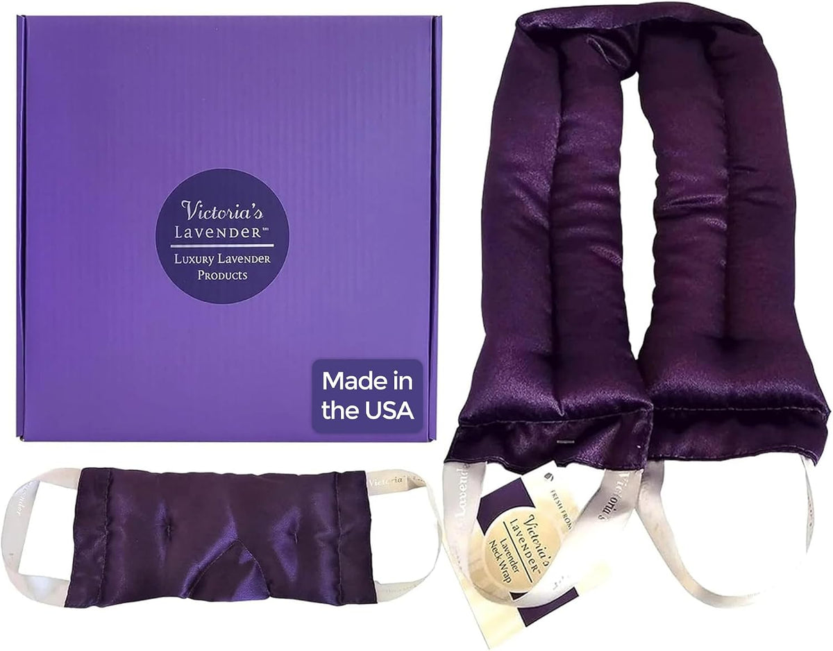 Victoria's Lavender Luxury Lavender Neck Wrap - Made in the USA