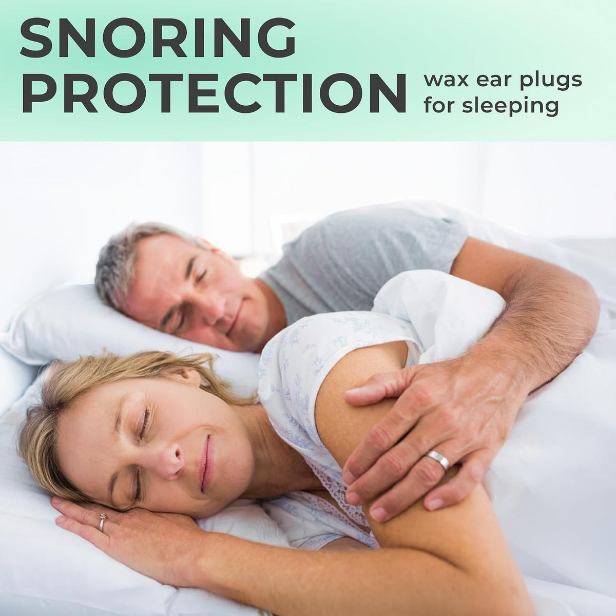 Peace&Quiet PQ Wax Ear Plugs for Sleeping - 50 Silicone Wax Earplugs