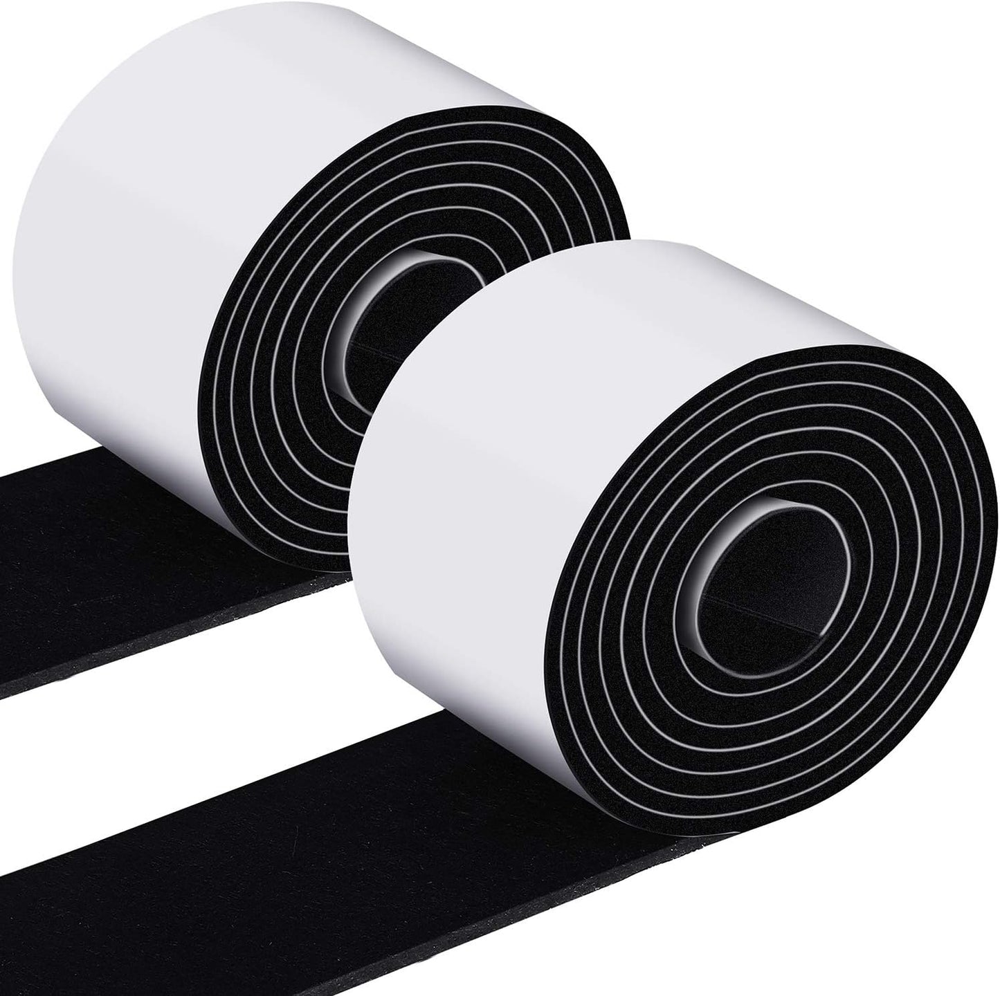 Shappy 2 Pcs Felt Strips with Adhesive Backing Felt Tape Roll Non Slip | 120 x 1 x 0.12 Inch,Linen,Self Adhesive,Cuttable Furniture Pads,for Protecting,Hardwood,Floors,Chairs,Wall