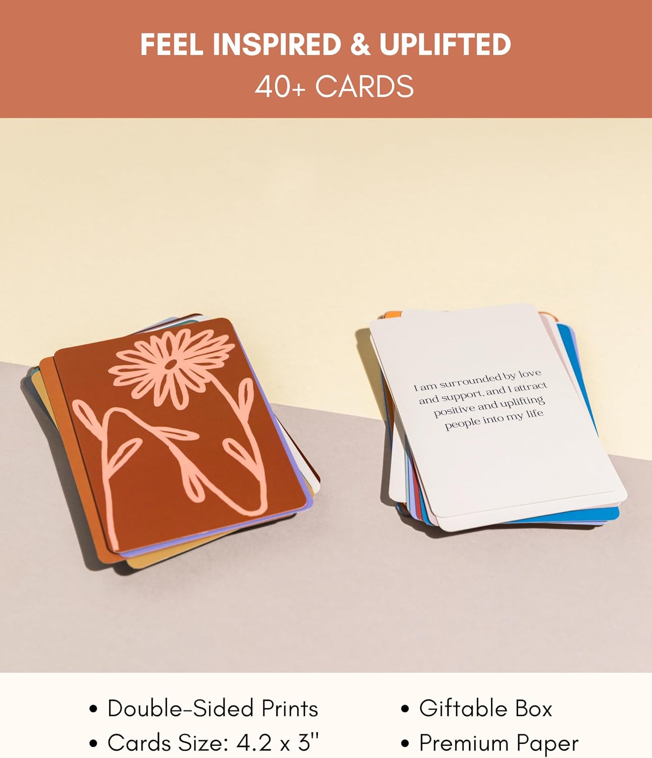 Lamare Positive Affirmation Cards for Women – Daily Affirmation Cards Women