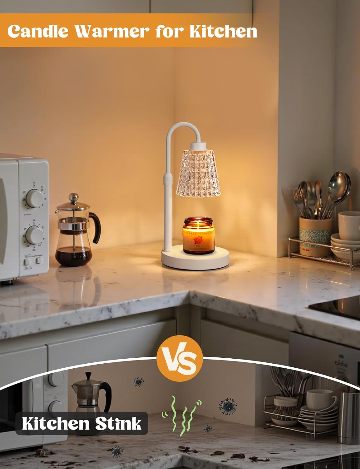 Candle Warmer Lamp with Timer Home Decor Birthday Gifts for Women