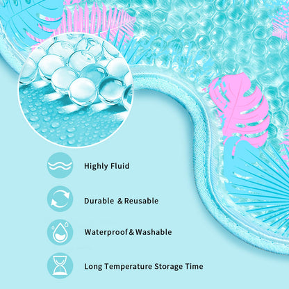 2PCS Cooling Eye Mask Gel Eye Mask, Reusable Hot Cold Therapy