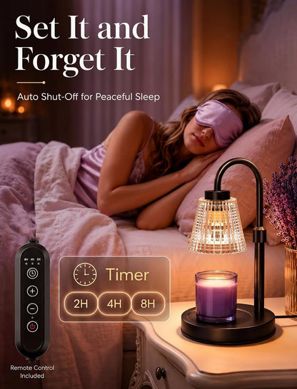 Girece Candle Warmer Lamp with Timer and Dimmer Birthday Gifts for Women