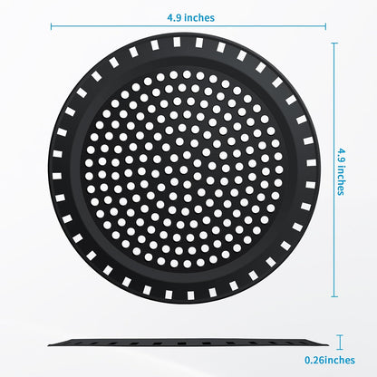 Shower Drain Hair Catcher,Aluvor Shower Drain Cover Bathtub Drain Strainer | Weighted Metal Hair Trap Stopper Sink Protector Filter Bathroom Flat Strainer Stopper (Silver gray)
