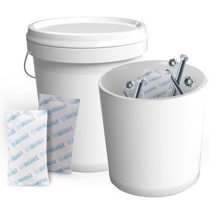 Wisesorb 500g x 2pcs Rechargeable Desiccant Packs, Reusable Car Dehumidifier, Microwave Reactivated Silica Gel Packets Moisture Absorber with Color Indicating for Safe Closet Basement Garage