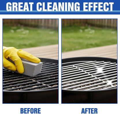 8 Pack Grill Brick Griddle Stone Pumice Cleaning Block | Commercial grade cleaner for oven, stove, BBQ grill, cookers, frying pans, racks and flat tops