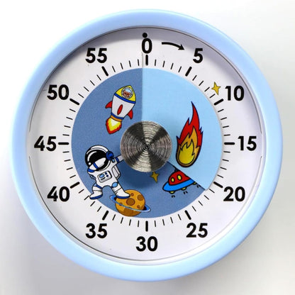 Visual Timer, 60-Minute Magnetic Mechanical Kitchen Timer Green