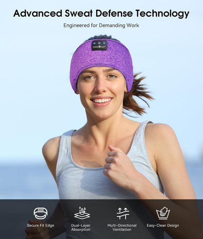 MUSICOZY Bluetooth 5.4 Sleep Headphones Headband Sports Wireless Audio