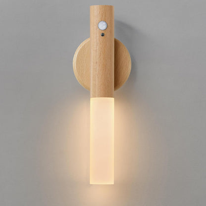 Montford Wall Sconces Set of Two Battery Operated, Motion Sensor Night Light Magnetic Wall Light Rechargeable, Peel and Stick Lights for Hallway