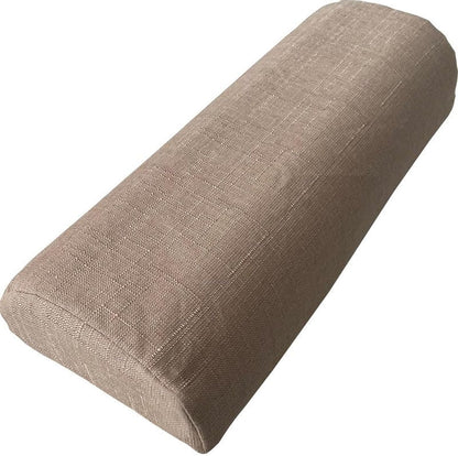 Knee Pillow Half Moon for Back Sleeping, Knee Wedge Pillow for Back Pain,Body Pillow Leg Pillow for Side Sleeping, Knee Bolster Pillow for Legs Support, Half Moon(17,45x18x10cm/18x7x4in)