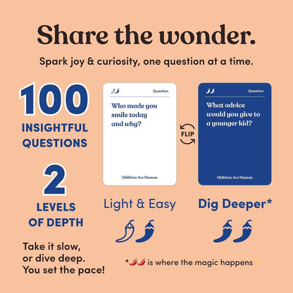 Friends are Human Conversation Cards for Friendship and Bonding, 140 Cards