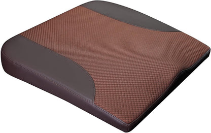 Allaboutsla Car Seat Cushion with Lumbar Support Pillow, Car Back Support | L-Shaped Ergonomic Memory Foam Seat Cushion, Car Seat Cushions for Driving, Driver Cushion and Back Support for Car, B&G