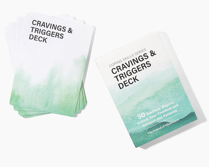 The School of Mindfulness- Mindfulness Coping Skills Series Deck, for Depression and Anxiety, Anger Management, and Cravings and Triggers (Anger Management)