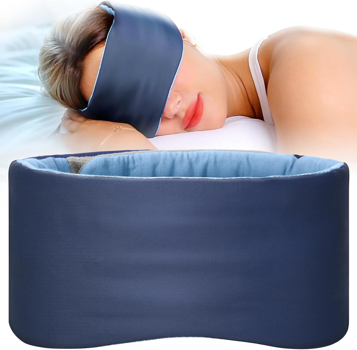 SARISUN Sleep Mask Dual-Side Blackout Eye Masks for Sleeping Men&Women