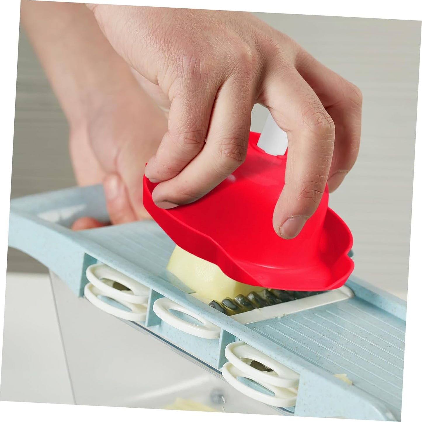Cutting Vegetable Finger Protection Tool for Slicing Mandoline Slicer Safety Holder Vegetable Grater Supply Cutter Guards Cutting Finger Protector