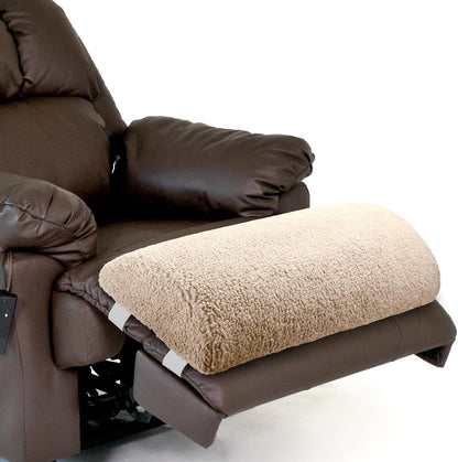Wesiti Recliner Leg Rest Cushion Footrest Pillow Elevate Feet, Dark Gray