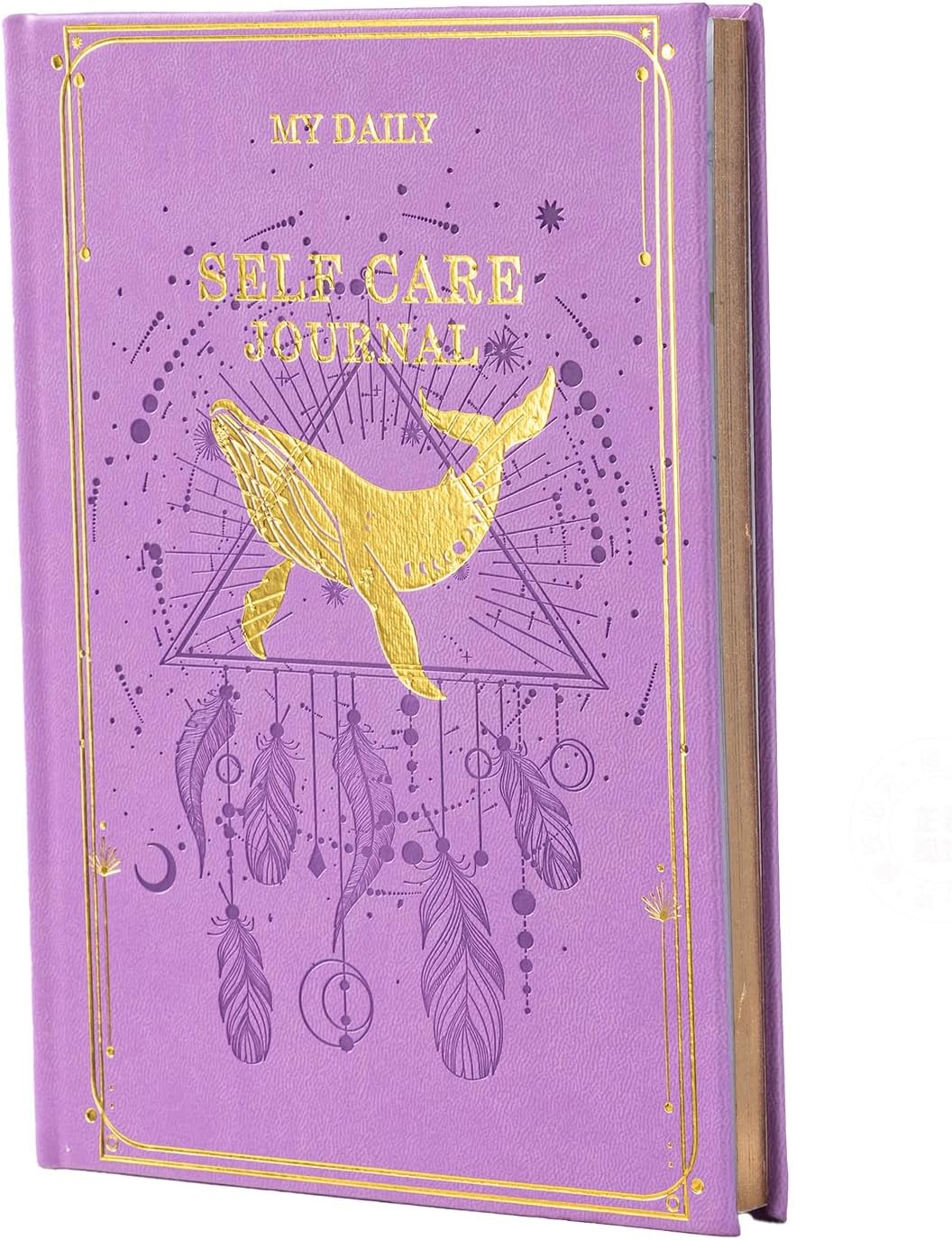 Self-Care Journal for More Happiness, Optimism, Affirmation & Reflection, Gratitude Journal with Guided Prompts, Inspirational Quotes, Mood Tracker, Undated Daily Journals for Women & Men (Pink)