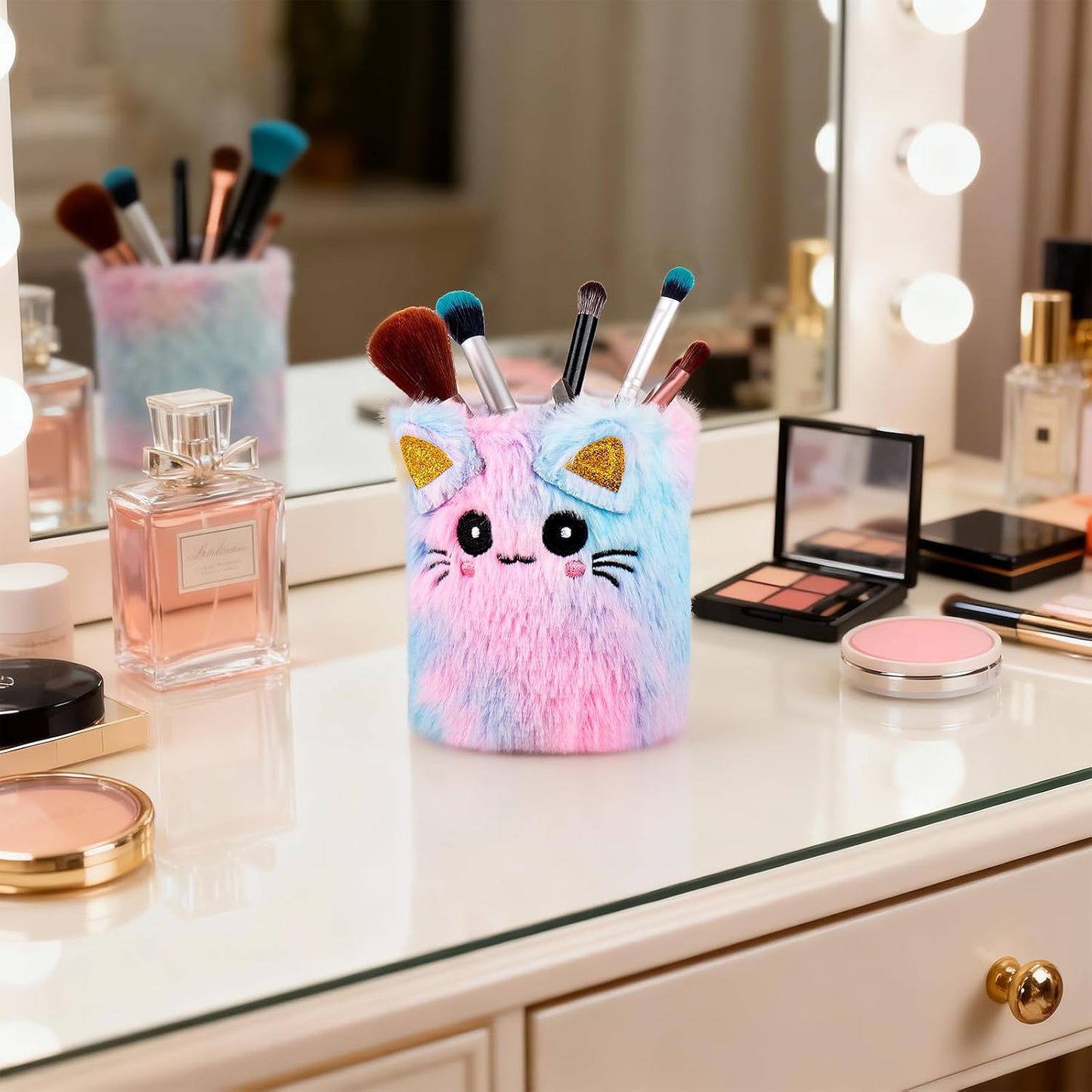 Happynear Glasses Holder, Cute Eyeglass Holder, Glasses Holder for Nightstand, Desk and Dresser, Gifts for Boys and Girls