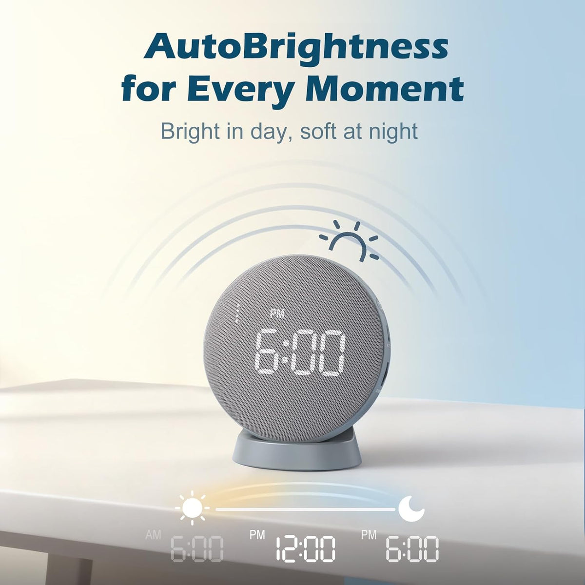 REACHER Super Loud Vibrating Alarm Clock for Heavy Sleepers Adults Teens