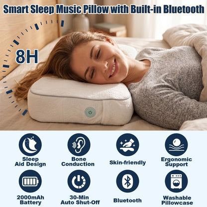 Sleep Pillow Speaker,Bluetooth Under Pillow Speakers for Sleeping