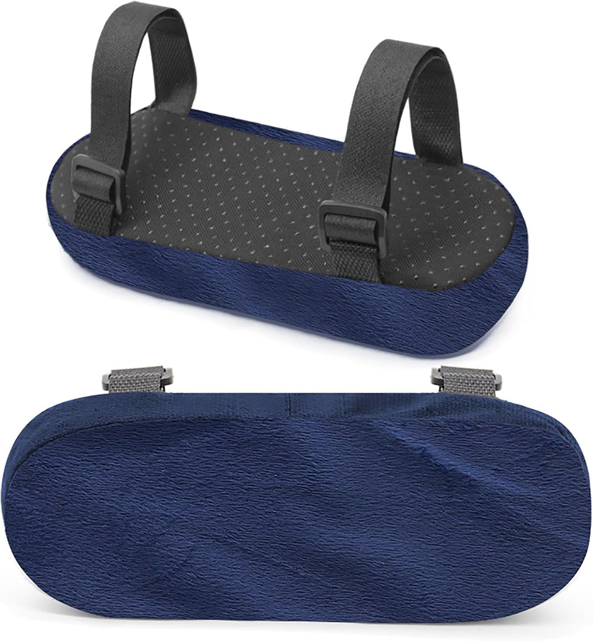 Office Chair Armrest Pads, Adjustable Fit, Set of 2