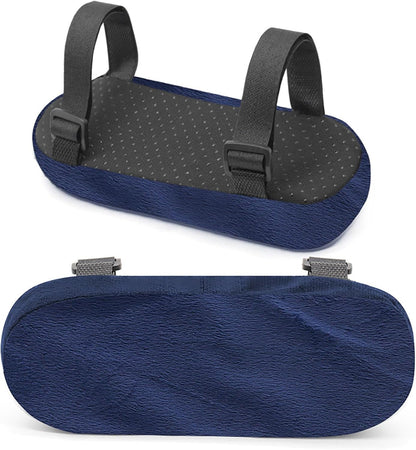 Office Chair Armrest Pads, Adjustable Fit, Set of 2