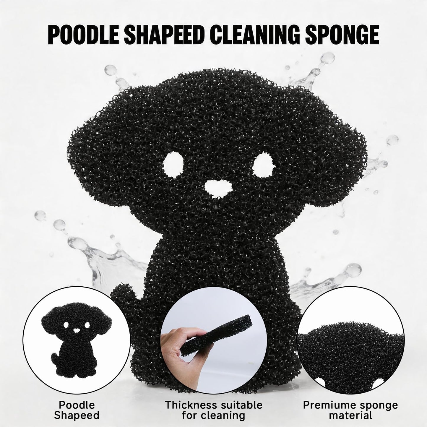 Hair Catcher for Clothes,Pet Hair Remover for Laundry, Reusable Fur Zapper Dog Cat Hair Catcher for Washing Machine & Dryer（6Pack）