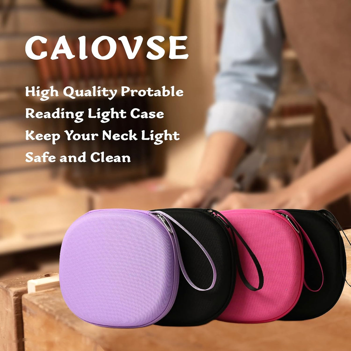 Case for Book Reading Light Compatible with Glocusent & Gritin