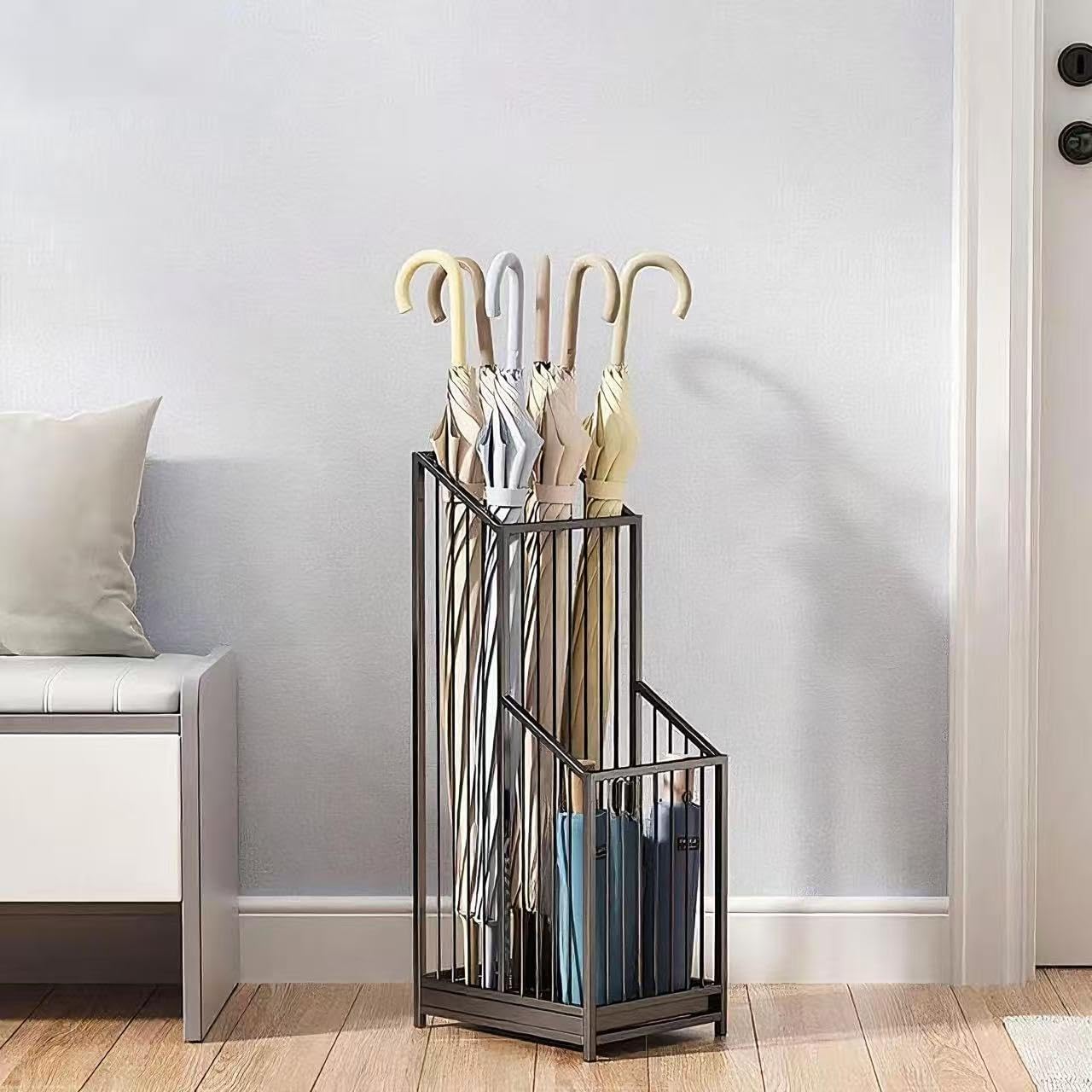 Umbrella Stand Umbrella Holder for Entryway Umbrella Storage Stand Rack Entryway with Decorative,Durable Indoor,Hotel Entryway,Modern Home Decor,Office Entrance Stylish