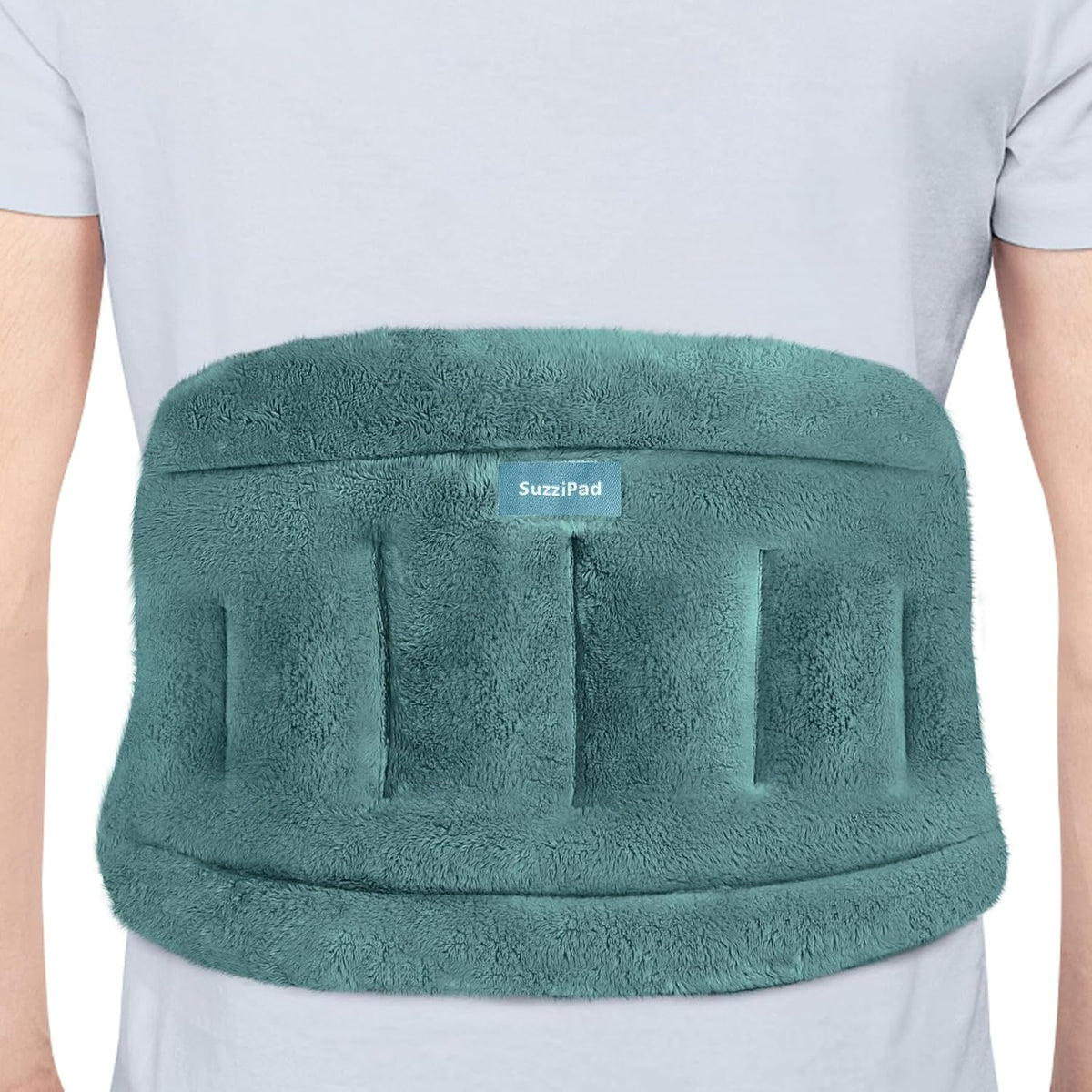 SuzziPad Microwave Heating Pad for Back & Lumbar Discomfort, Purple