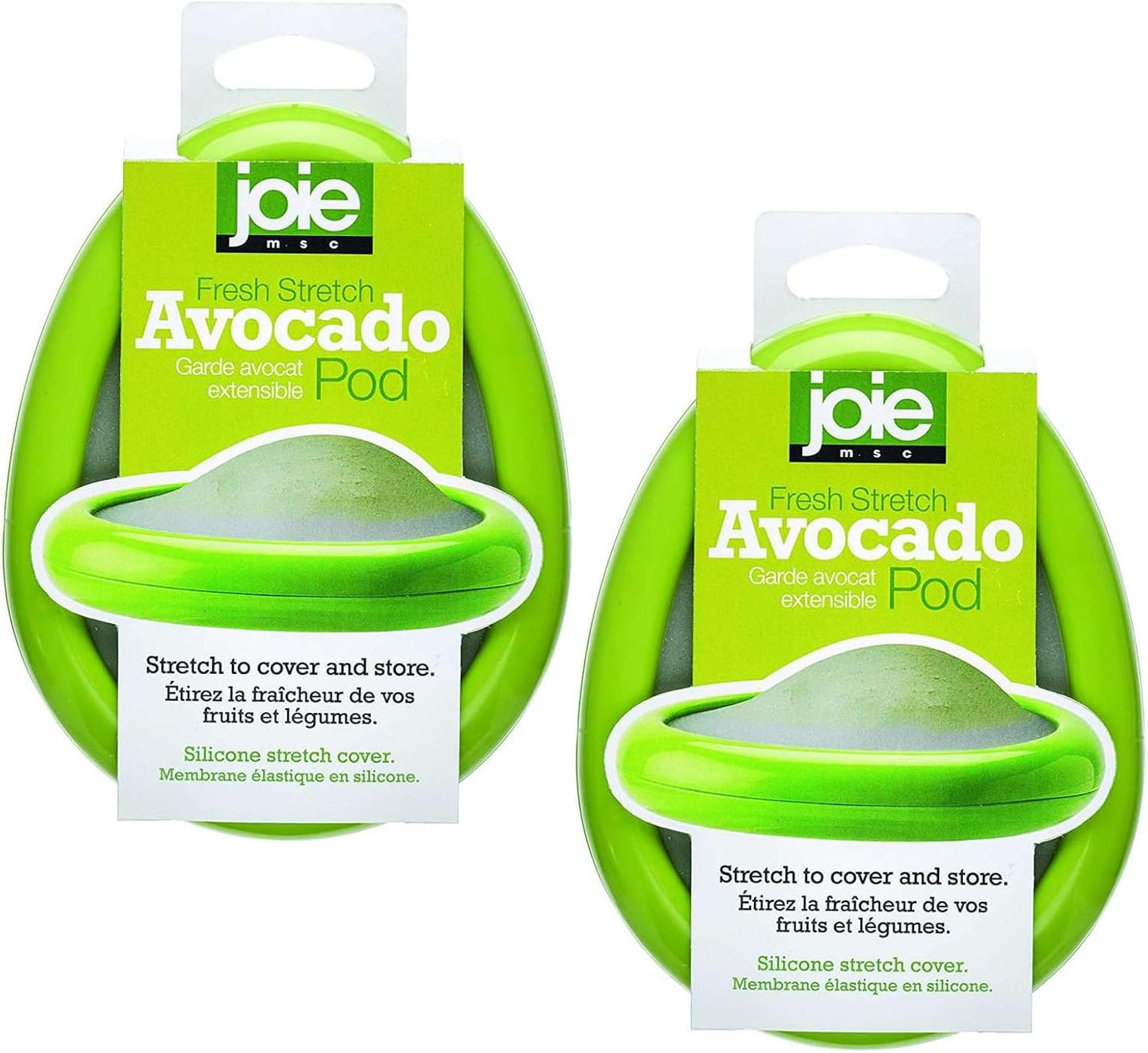 Joie Fresh Stretch Pod Onion Storage Container, Silicone Food Saver, Keeps Leftover Produce Flavorful and Firm in Fridge, Reusable Kitchen Gadget, Dishwasher Safe, BPA-Free